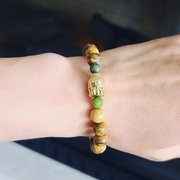 Picture Jasper bracelet - Picture 4 of 5
